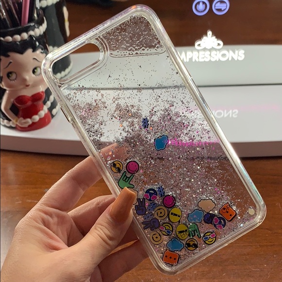 rebecca minkoff • iphone 7 plus glitterfall case - Picture 1 of 3